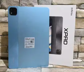 Infinix XPad 4/256 Wifi Fulset segel mulus 98%