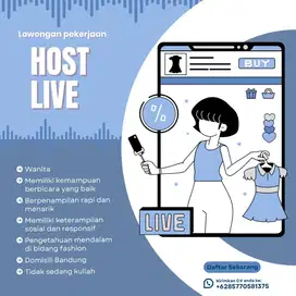 Host live kids fashion