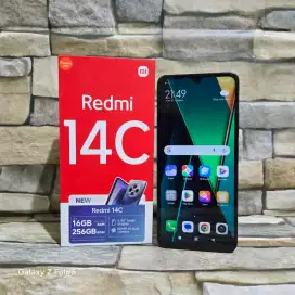 Xiaomi Redmi 14c 8/256 4G Fullset Segel Normal Mulus 98%,Garansi Resmi