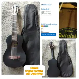 Gitalele 6 senar original Yamaha GL1 ukuran kecil