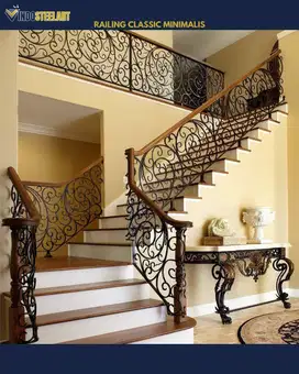 Railing tangga dan balkon