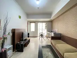 Disewakan 2BR Semi Furnish Lantai Rendah Apartemen Mediterania Garden