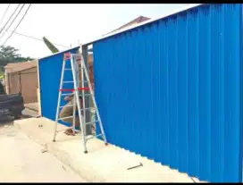 Folding gate rolling door