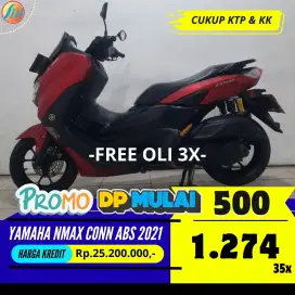 KREDIT DP CUMA 500RIBU YAMAHA NMAX CONNECTED ABS 2021 ANGSURAN RINGAN