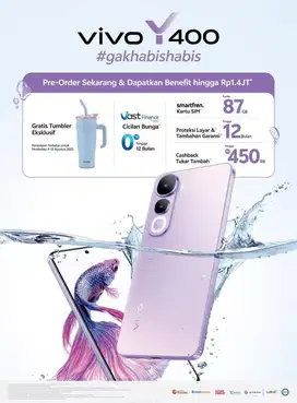 Pre order Vivo Y400