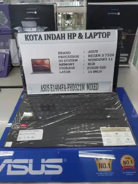 LAPTOP ASUS REYZEN 3 FREE AKSESORIS