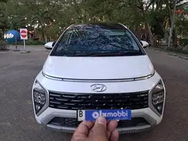 DP MURAH Hyundai Stargazer 1.5 Prime Bensin-AT 2022 Putih CJFMB
