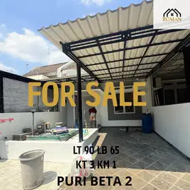 Dijual rumah siap huni puri beta 2 larangan utara ciledug