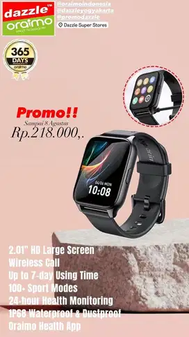 Smartwatch Oraimo OSW 801