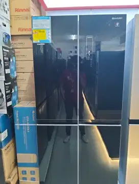 Kulkas Sharp 401L Inverter SJ-IF51PG-BK Cicilan Akulaku