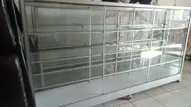 kaca etalase second