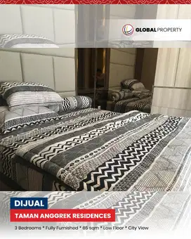 Taman Anggrek Residences 65m2 3 Bedroom, Low Floor, Fully Furnished
