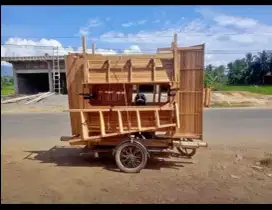 Jual kursi kayu tangga lipat tirai gulung dan laen2