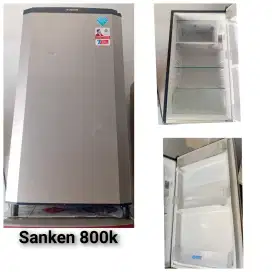 Kulkas SANKEN bekas bergaransi