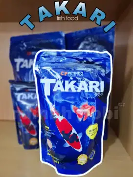 TAKARI Pakan Ikan - Pelet Ikan - Fish Food Ukuran 1mm berat 250gram