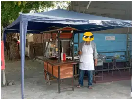 Tenda Terpal Untuk Usaha / Dagang