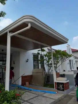pemasangan kanopi kualitas premium