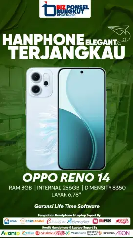 PROMO TERBARU HP OPPO RENO 14 SERIES || BISA CICILAN TANPA DP KTP AJA