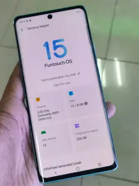 Vivo x80 5G 12/256gb lengkap