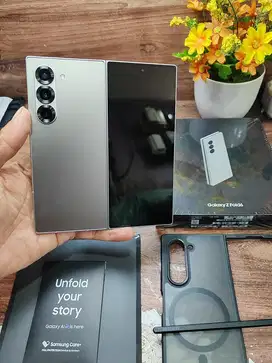 samsung z fold 6 512gb ex sein silver mulus fullset