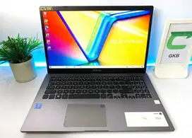 Laptop Asus VivoBook Ram 8gb Layar FHD IPS keyboard nyala second mulus