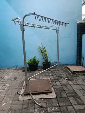 Jemuran baju aluminium hks