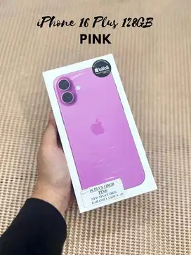IPHONE 16 PLUS 128GB PINK NEW