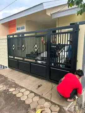 Tukang las pembuatan pagar kanopi tralis jendela