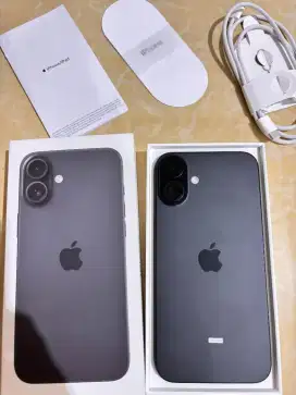 iphone 16 plus ibox 128gb fullset ori ada nota pembelian