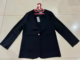 Jas/Blazer Wanita Hitam Mewah