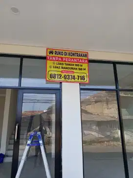Disewakan ruko baru 2 lt