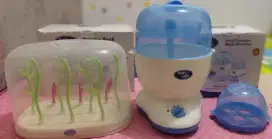 Bottle sterilizer dan drying rack merk baby safe