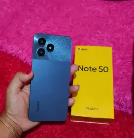 Realme Note 50 ram 3+4/64 Fullset Ori Nomines