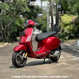 LOW KM SPRINT 150 IGET ABS FACELIFT Tahun 2020 WARNA RED SCARLATTO