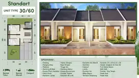 Rumah Baru Akses Mudah ke Stasiun Tenjo Ada Carport Siap Huni J-29156