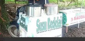 Jaga lapak susu kedelai
