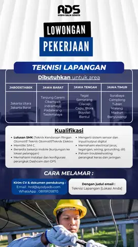 Teknisi Lapangan