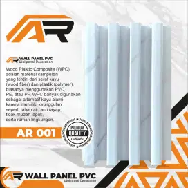 Wpc wall panel dinding