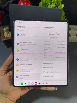 SAMSUNG Z FOLD 5 5G RAM 12/256GB SEIN RESMI INDONESIA NORMAL