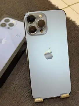 iphone 13 promax sierra blue 128gb fullset