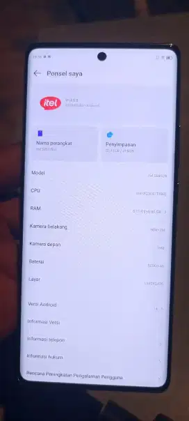 Itel S 25 ultra ram 8+8 256