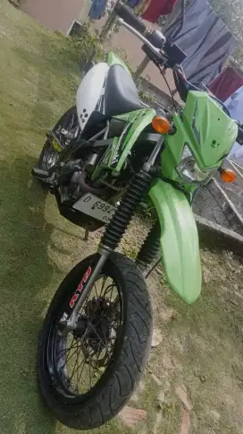 KLX tahun 2014 supermoto