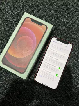 Iphone 12 mini 128GB inter warna merah