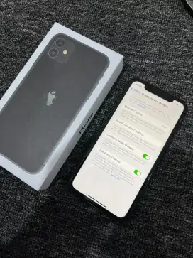 Iphone 11 64GB inter warna black
