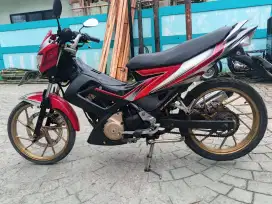Suzuki satria 2013 mesin sehat halus mulus terawat