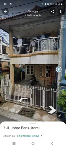 Rumah Johar dijual. Harga 1.7M