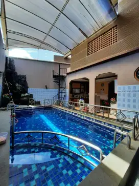 rumah murah dekat stasiun KRL dan ada pool di bintaro