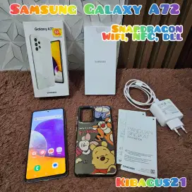 Hp samsung a72 ram 8/128gb kumplit