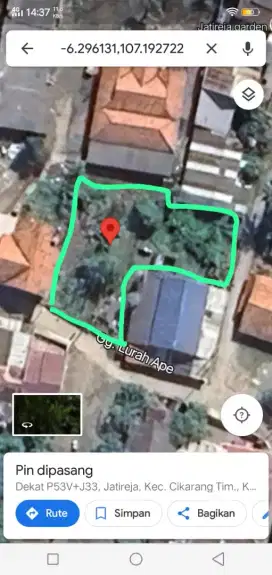 DI JUAL TANAH SAJA 500M AREA RAMAI PINGGIR JALAN