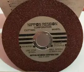 1 box Cutting wheel NIPPON RESIBON asli JAPAN